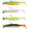 Savage Gear Fat Minnow T Tail RTF Darkwater Mix 4ks 2