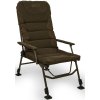 Avid Carp Křeslo Benchmark Leveltech Hi Black Recliner Chair