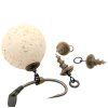 Korda Micro Ring Swivel Bait Screw Medium 5 ks 2