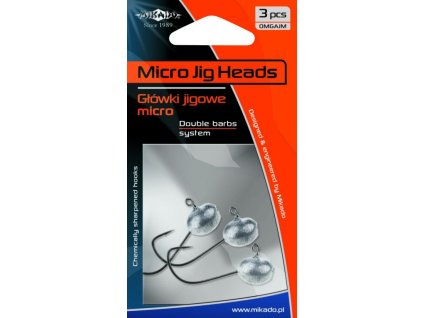 Jigové hlavičky MIKRO  BN 2g - vel. háčku  2 - 3 ks