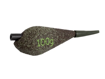 TULIPAN - vyosená olověná zátěž s protektorem (D.GREEN) - 140g - 10 ks