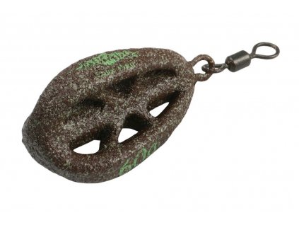 WING- Olověné krmítko krátké s obratlíkem (D.GREEN) - 40 g - 10 ks