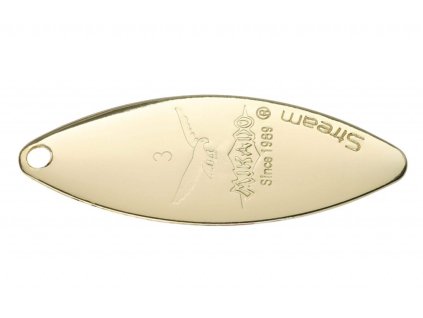 Třpytka - STREAM vel. 1 / 4 g - GOLD / 00