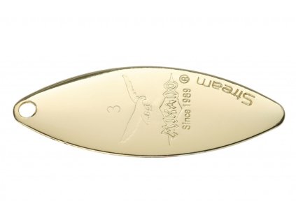 Třpytka - STREAM vel. 2 / 8 g - GOLD / 00