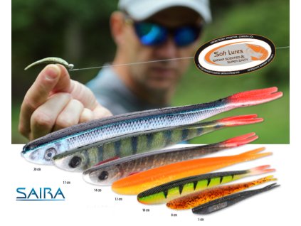 Nástraha - MIKADO SAIRA 8cm / 122 - bal.5ks