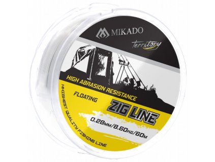 Vlasec - TERRITORY ZIG LINE 0.30mm / 9.73kg / 60m - bal.1ks