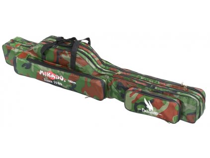 Obal na pruty 2 komorový 130 cm / Kamufláž