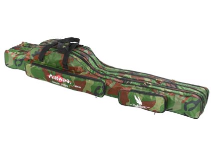 Obal na pruty 3 komorový 140 cm / Kamufláž