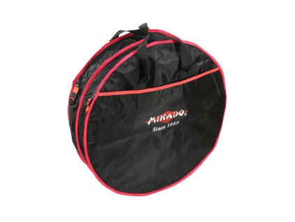 Obal na vezírky - 2 komorový (BLACK/RED) (63x17cm)