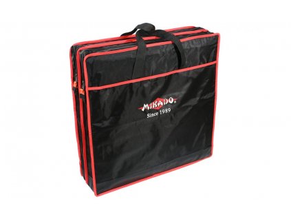Obal na vezírky - 2 komorový (BLACK/RED) (63x63x18cm)