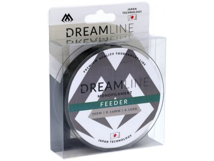 Vlasec - DREAMLINE FEEDER (MOSS GREEN) - 0.22mm / 6.54kg / 300m - 1 cívka