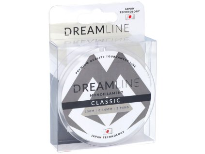 Vlasec - DREAMLINE CLASSIC (CLEAR) - 0.18mm / 4.43kg / 150m - 1 cívka
