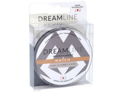 Vlasec - DREAMLINE MATCH (BLACK) - 0.24mm / 7.36kg / 150m - 1 cívka