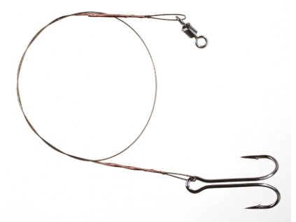 Lanka XPLODE BROWN 25cm / 10kg  bal.2ks zbrojené dvojháčkem