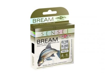 Vlasec - SENSEI BREAM 0.22 mm - 150 m Nosnost : 6.60kg 1 cívka