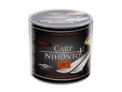 Vlasec - NIHONTO CARP 022  600M BLACK Nostnost : 6.40kg 1 cívka