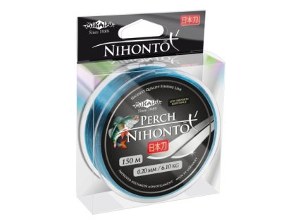 Vlasec - NIHONTO PERCH 022 Nosnost : 6.65kg 150M  1 cívka