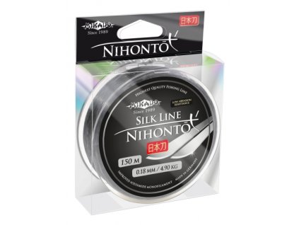 Vlasec - NIHONTO SILK LINE 014 Nosnost : 3.20kg 150M  1 cívka