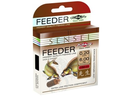 Vlasec - SENSEI FEEDER 0.28 mm - 150 m Nosnost : 9.90kg 1 cívka