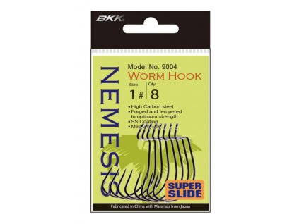 Háček BKK OFFSET - NEMESIS SS vel.5/0  SUPER SLIDE - 6 ks