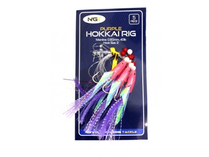 NGT Mořský návazec Hookkai Rig Purple 2