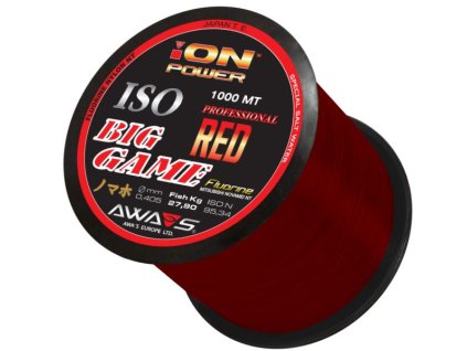 Vlasec ION POWER ISO BIG GAME RED 1000 m