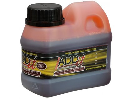 Zálivka Startbaits - Add'IT Complex Oil INDIAN SPICE 500m
