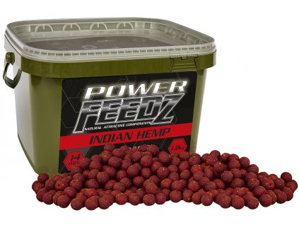 Boilies Power FEEDZ Indian Hemp 14mm 1,8kg - STARBAITS