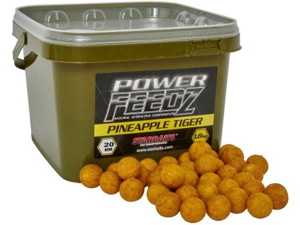 Boilies Power FEEDZ Pineapple Tiger 20mm 1,8kg - STARBAITS