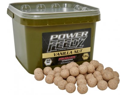 Boilies Power FEEDZ Vanilla Nut 20mm 1,8kg - STARBAITS