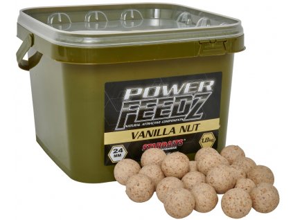 Boilies Power FEEDZ Vanilla Nut 24mm 1,8kg - STARBAITS