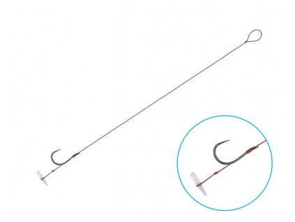 Feederový návazec Delphin Proxi 8 Quickstop / 6ks