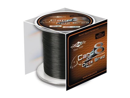 Pletená šňůra - CARP OCTA BRAID 016 Černá 300M Nosnost :  12.90 kg