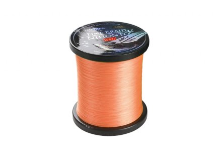 Pletená šňůra - NIHONTO FINE BRAID 018 Oranžová 3000M Nosnost : 14.40kg