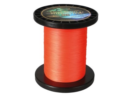 Pletená šňůra - NIHONTO OCTA BRAID 014 Oranžová 3000M Nosnost : 10.15kg