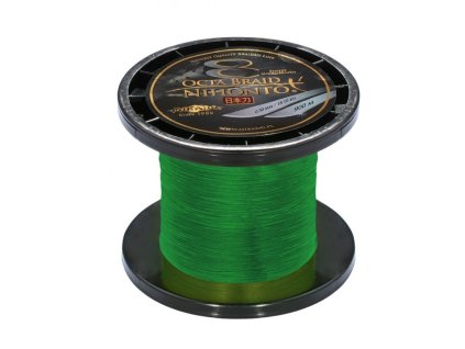 Pletená šňůra - NIHONTO OCTA BRAID 014 Zelená 900M Nosnost: 10.15kg
