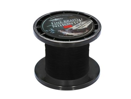 Pletená šňůra - NIHONTO FINE BRAID 016 Černá 900M Nosnost: 12.50kg