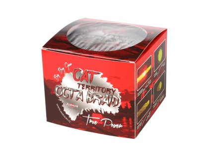 Pletená šňůra - CAT TERRITORY OCTA BRAID 040 Zelená 300M Nosnost: 39.80kg