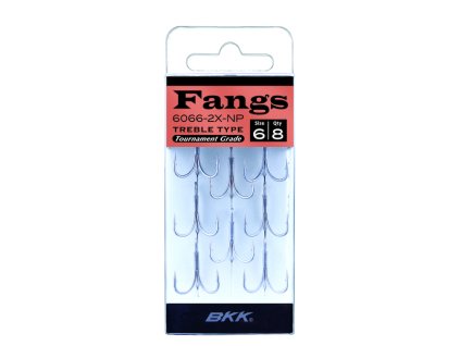Trojháčky - BKK - FANGS 6066 2X - ULTRA ANTI-RUST / vel. 2 - 7ks
