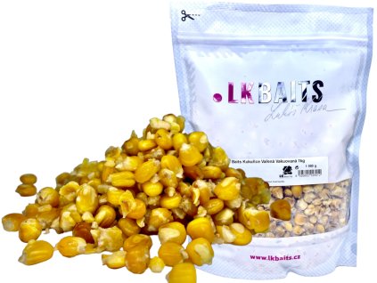 LK BAITS KUKUŘICE VAŘENÁ OCHUCENÁ KARAMEL 1KG