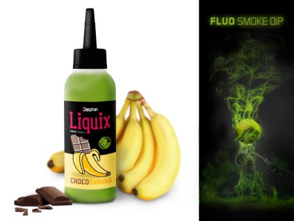 Fluo dip D SNAX LiquiX / Čokoláda-Banán DELPHIN