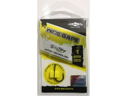 Háčky - TERRITORY potažené T - WIDE GAPE vel. 4 - 10 ks