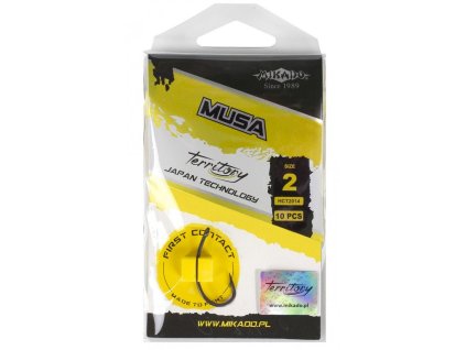 Háčky - TERRITORY potažené T - MUSA vel. 2 - 10 ks