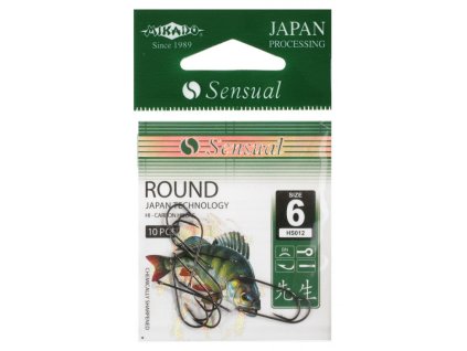 Háčky SENSUAL - ROUND vel. 4 BN očko - 10 ks