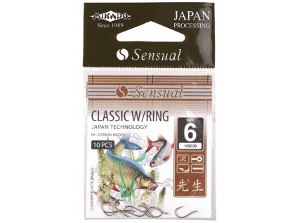 Háčky SENSUAL - CLASSIC vel. 14 LBR očko - 10 ks