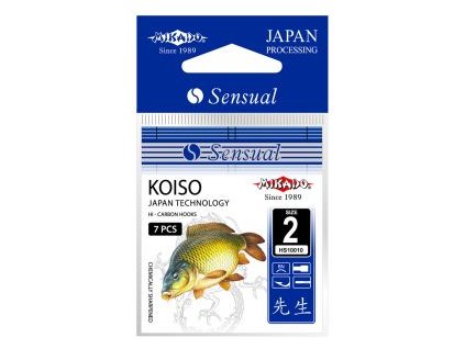 Háčky SENSUAL - KOISO vel. 4-BN Lopatka - 8 ks