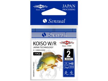 Háčky SENSUAL - KOISO vel. 10-BN Očko - 10 ks