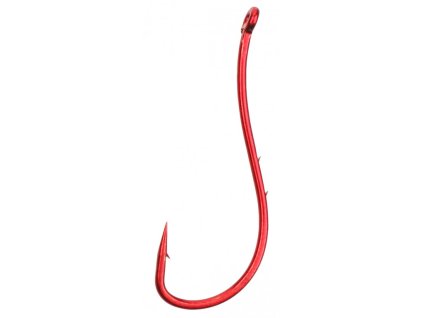 Háčky SENSUAL - RYUSEN vel. 2 RED (červená) očko - 10 ks