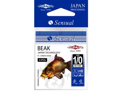 Háčky SENSUAL - BEAK vel. 2 BN Očko - 7 ks