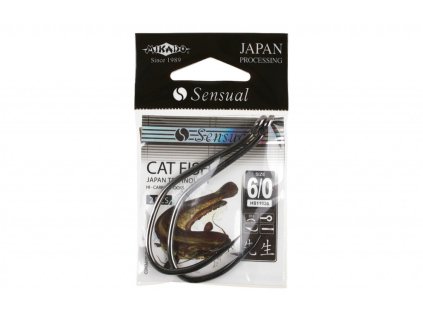 Háčky SENSUAL - CAT FISH vel 6/0 BN - 2 ks